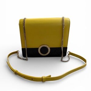 Bvlgari Yellow and Black Shoulder Bag
